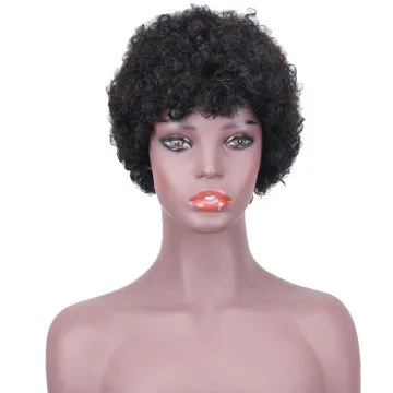 Hair Short Lace Human Hair Wigs For Women Brazilian Finger Wave Wig Remy Human Hair Pixie Cut Lace Wigs
