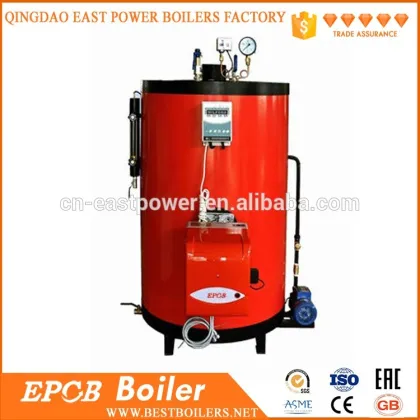 Vertical Industrial Gas Boiler Steam Boiler 500kg