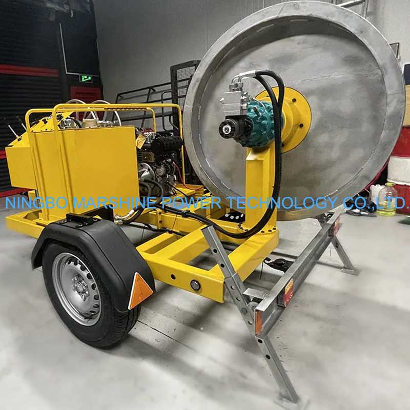 Trailer Mounted Assist Winch