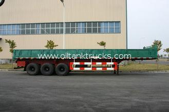 High strength steel 3 Side Dumper / Semi Trailer For Sea Tr