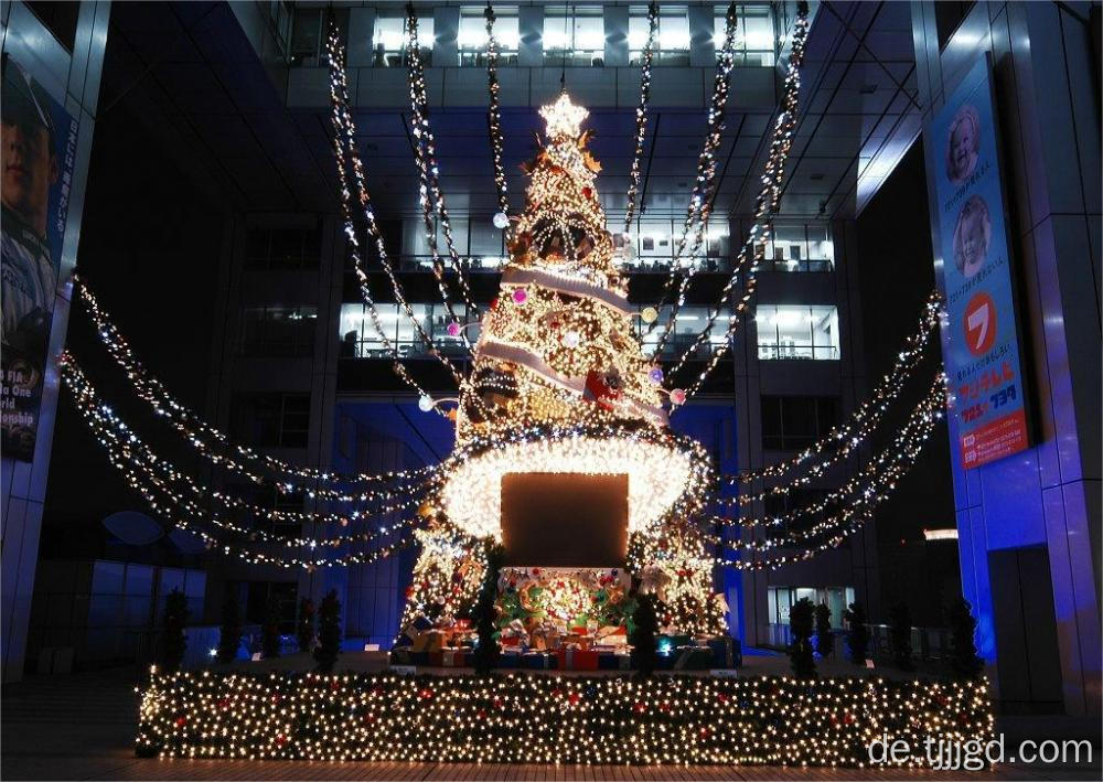 Saitenleuchten Weihnachtsbaum