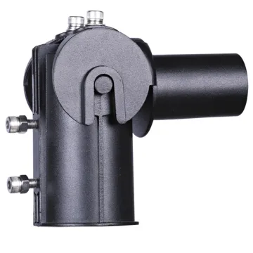 Aluminium Adjustable Street Light Adapter - 50mm/60mm/76mm Connector Die Casting Zinc Alloy Arms for Lighting Pole Mount Bracket