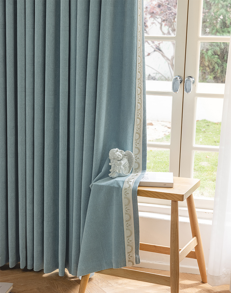 Wholesale Embroidered Chenille Jacquard Curtains