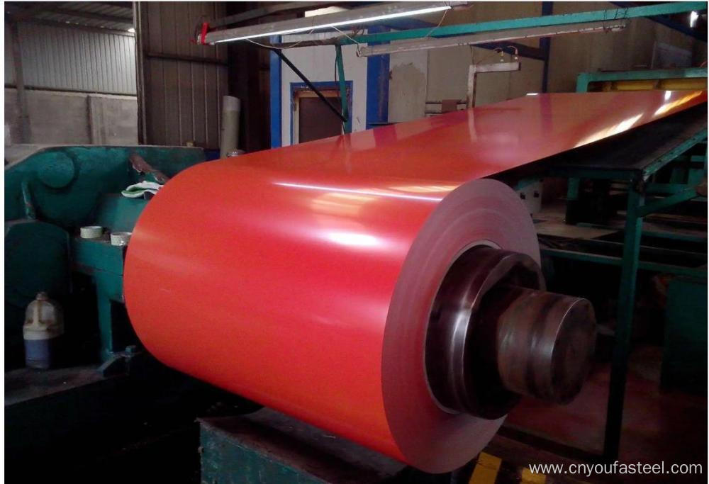 Prepainted metal ppgl color coated steel coil