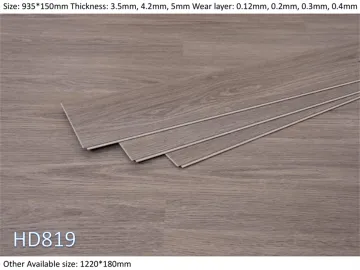 Stone Polymer Vinyl Flooring Products Waterproof