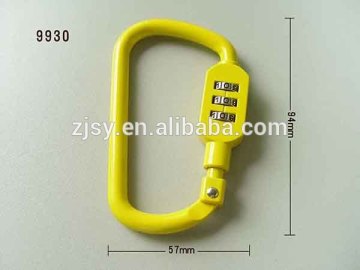 Colorful 3 Digital combination lock for backpacks