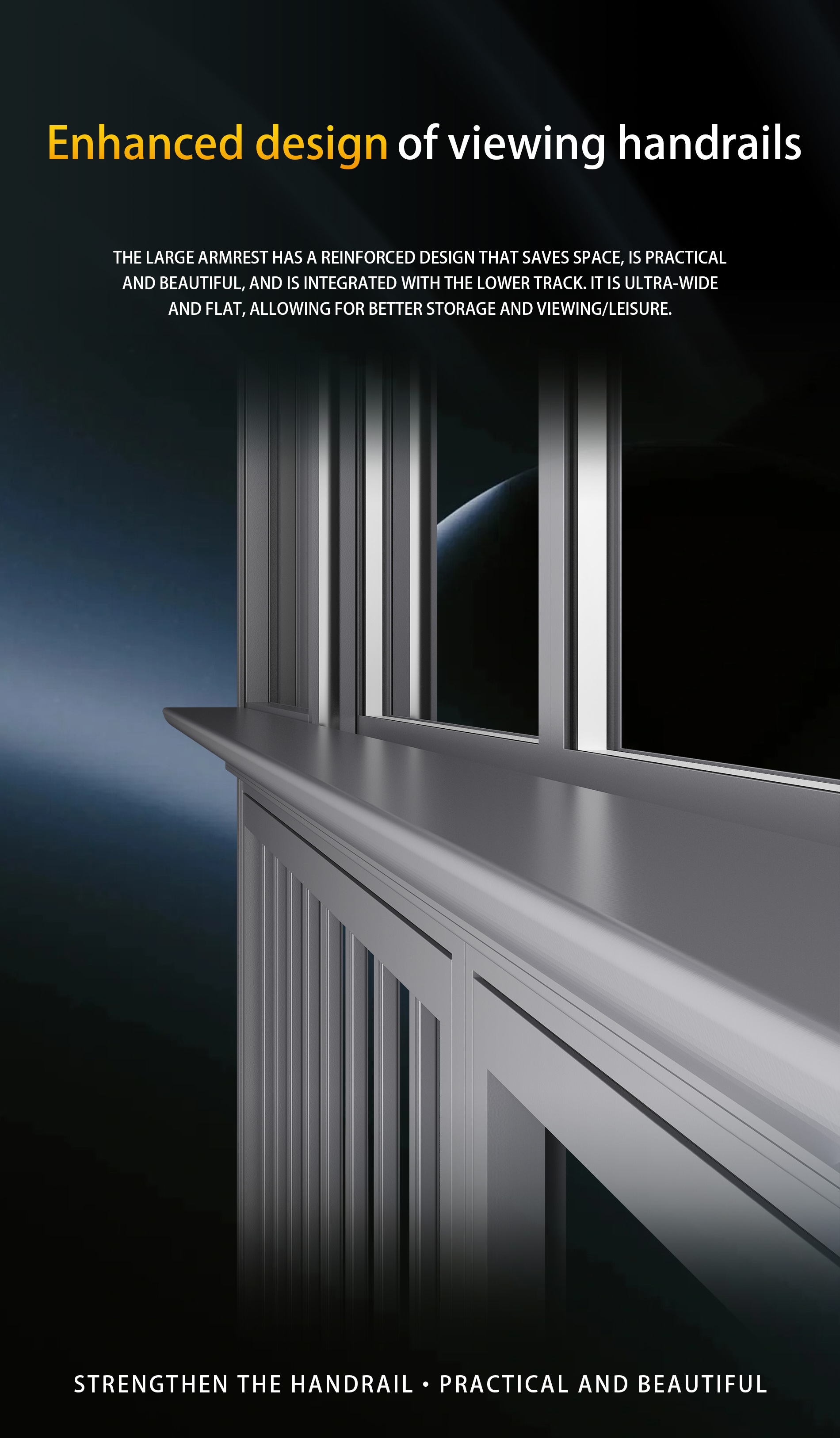 sliding window-Handrail design
