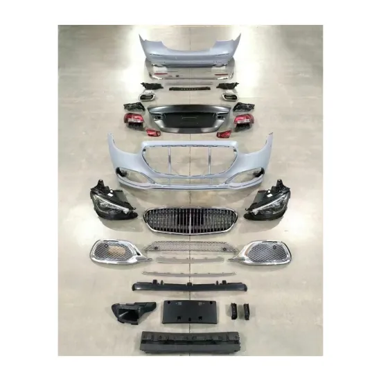 Mercedes-Benz E-Class W213 2018-2020 Maybach Front Rear Bumper and Body Kit