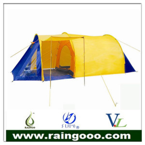 Family Camping Tent, 2--6 People Tent, 1 Door Tents, Double Skin Tent