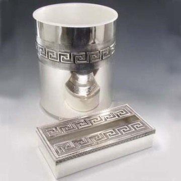 Waste Basket with Tissue Box (NF31142A)