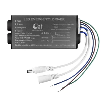 Auto-Switching Indoor Commercial LED Emergency Light Backup Driver Downlight and Panel Light Emergency Power Pack