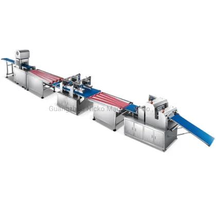 Automatic Stuffed Cookies Filling Pastries Encrusting Machine
