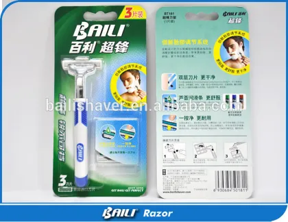 twin blade razor plastic razor best selling razor