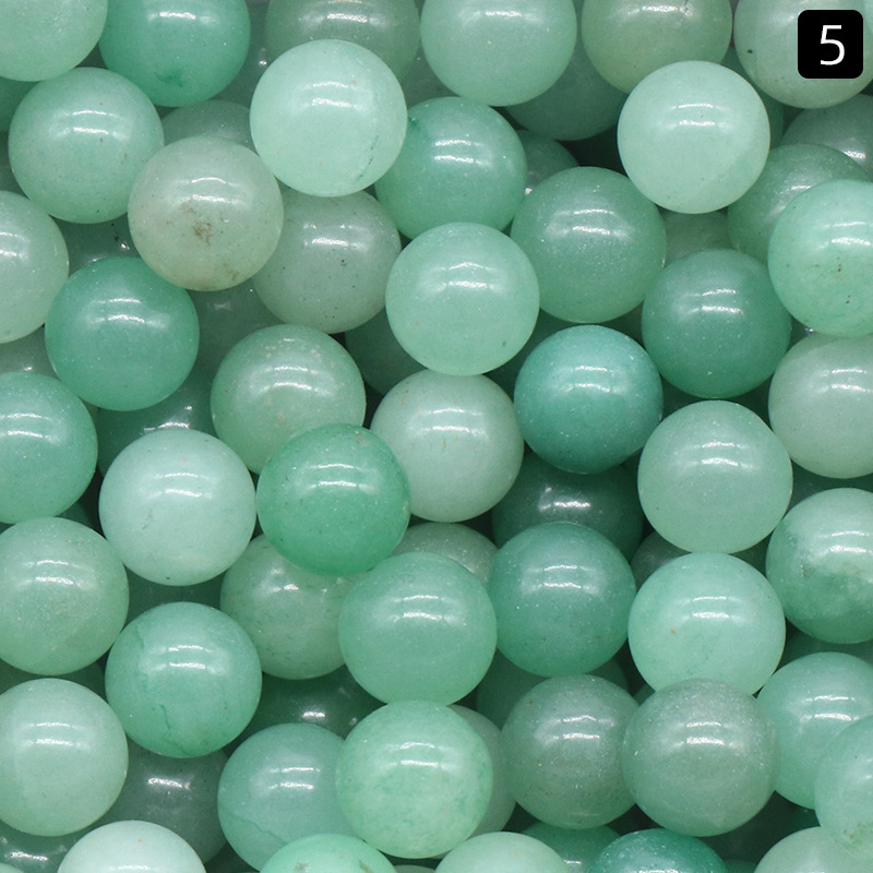 Boules de chakra d&#39;aventurine verte de 20 mm pour le soulagement du stress Méditation Équilibrage de décoration de maison