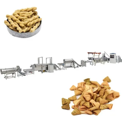 Double Screw Bugles Salad Fries Snack Food Processing Line