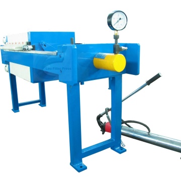 Manual Operation Hydraulic Press Filter from Leo Filter Press, China Manufacturer
