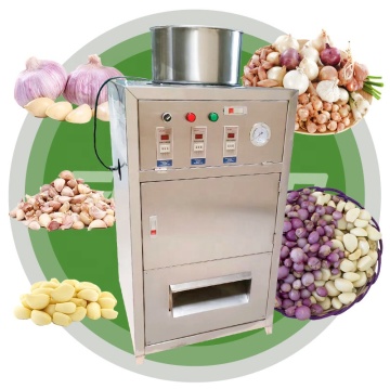 Long Plus Automatic Dry Pneumatic Ginger, Cipolla e Macchina per pelaci per pelaci di aglio per commercio in Pakistan
