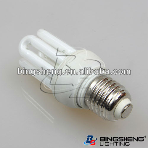mini 4U energy saving lamps 110-130/220-240v 11w/13w/15w/18w E27 6500K