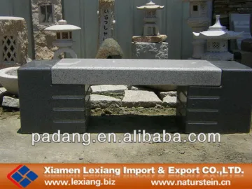 garden furniture natural stone bench