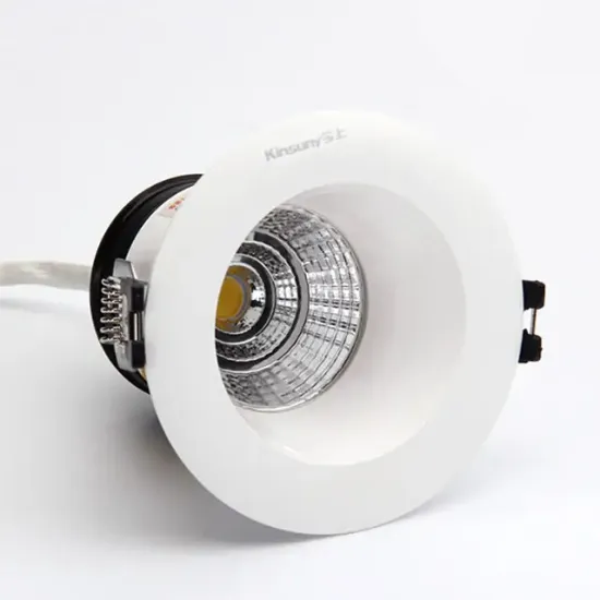 Energy-Saving CE RoHS Certified IP20 LED Down Light 5W White Anti-GLare COB Reflector