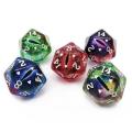 Bescon's Polyhedral Dragon Eye 20 Sides Dice 5pcs Set, Standard Size of 20MM