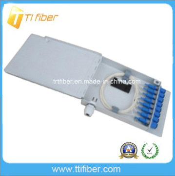 8 Port FTTH Customer Optical Sc Fiber Patch Panel/ Terminal Box