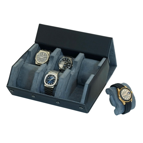 New cross cowhide eight piece watch storage box