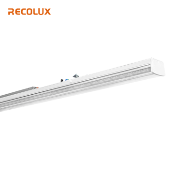 Luxury Modern IP54 Magnetic Rail Aluminum Linear Trunking System Linear Lighting Fixtures