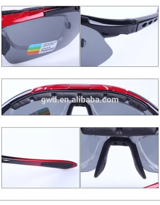 UV400 protective Whole set sports cycling sunglasses