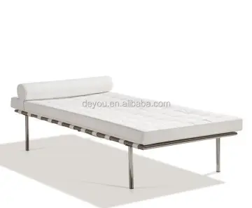 Leather Sofa Bed Daybed for Living Room