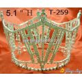 Fashion New Design Crown Full Round Pageant Tiara