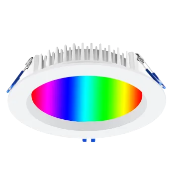 Smart Tuya-Controlled RGBWCW LED Downlights: Anti-Glare SMD Embedded and Available in 30W, 24W, 20W