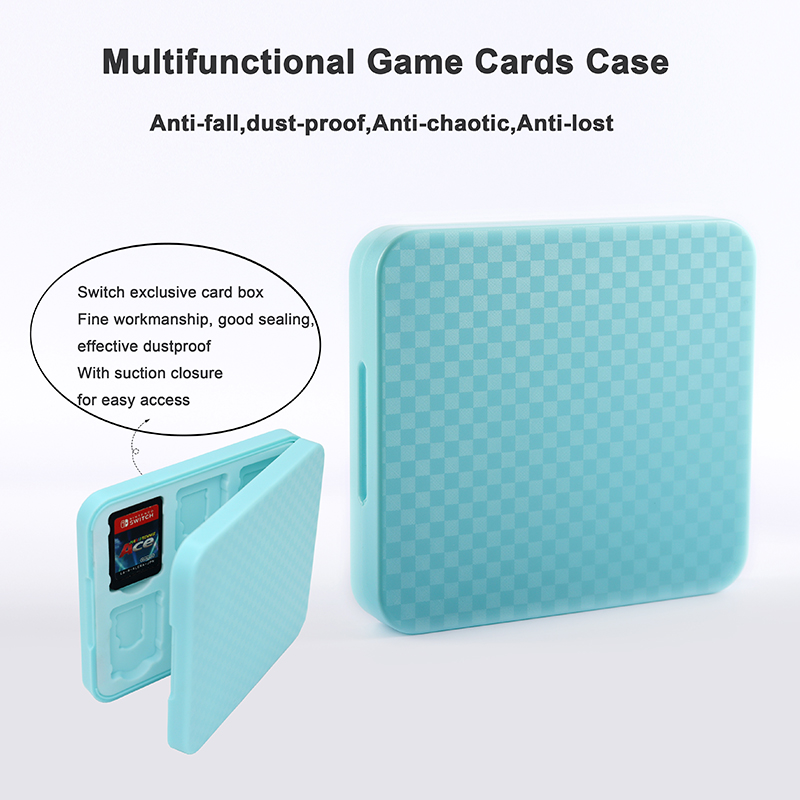 علبة بطاقة لعبة متعددة الألوان لـ Nintendo Switch
