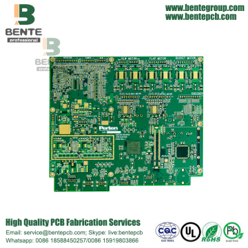 BGA 6 Layers PCB FR4 High-precision Multilayer PCB ENIG 3u"