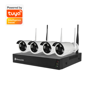 POE NVR Kit with 5MP Security Cameras for Outdoor CCTV Surveillance - AI Humanoid Detection