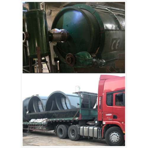 fuel from waste tires pyrolysis machines