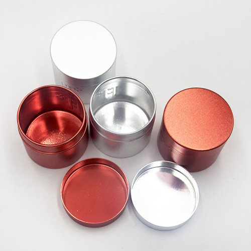 Aluminum Jar aluminum jars for cosmetic cream gel Manufactory