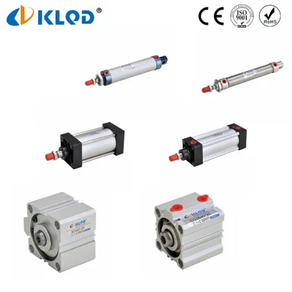 KLQD Brand Double Piston Adjustable Pneumatic Cylinder