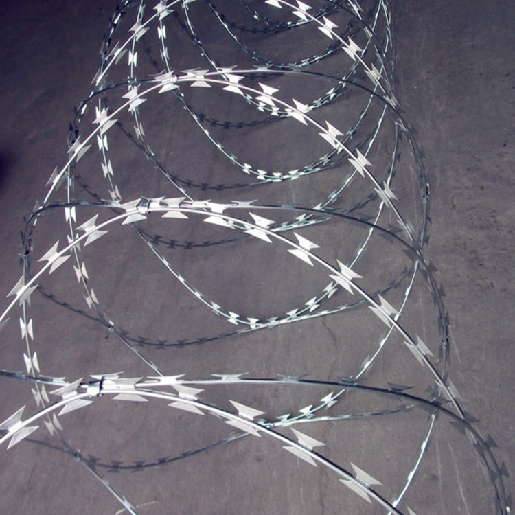 2018 new concertina razor barbed wire price