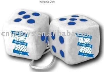 Plush dice
