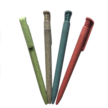 Eco Friendly Wheat Straw Pen - Cheap Promotional Ballpoint Pen