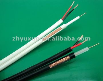 CCTV camera use 75OHM RG59 siamese cable