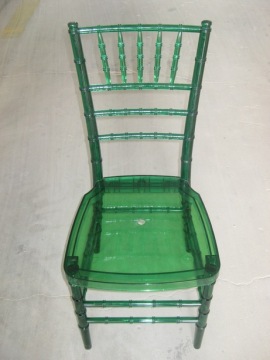 Green Resin Hotel Banquet Chiavari Chair