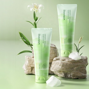 Private Label Aloe Vitamin C Face Wash for Uneven Skin Tone, Acne Scars, and Dark Spots