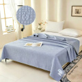 Прочное не выцветающее синее одеяло Tencel