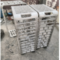 Heat treatment steel basket for steel mills