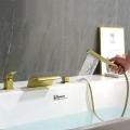 Shamanda Bathtub Faucet Spout with Hand Shower Set