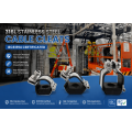 Trefoil Cable Cleat 316L Nerezová ocel pro 33kv vodič