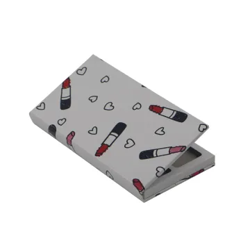 Cardboard blush and concealer packaging