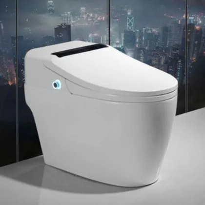Ceramics Floor-Mounted Smart Toilet with Auto Washing - 2012B